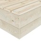 vidaXL Set Divani da Giardino su Pallet 10 pz con Cuscini Legno Abete vidaXL Set Divani da Giardino su Pallet 10 pz con Cuscini Legno Abete