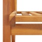 vidaXL Sedia a Dondolo con Cuscini in Legno Massello di Acacia vidaXL Sedia a Dondolo con Cuscini in Legno Massello di Acacia
