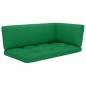 vidaXL Divano Angolare da Giardino Pallet Legno Pino Impregnato Verde vidaXL Divano Angolare da Giardino Pallet Legno Pino Impregnato Verde