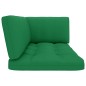 vidaXL Divano Angolare da Giardino Pallet Legno Pino Impregnato Verde vidaXL Divano Angolare da Giardino Pallet Legno Pino Impregnato Verde