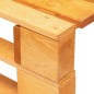 vidaXL Ottomana da Giardino Pallet in Legno di Pino Impregnato Miele vidaXL Ottomana da Giardino Pallet in Legno di Pino Impregnato Miele