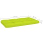 vidaXL Divano Angolare da Giardino Pallet Legno Pino Impregnato Verde vidaXL Divano Angolare da Giardino Pallet Legno Pino Impregnato Verde