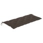 vidaXL Panca da Giardino con Cuscino 120 cm in Bambù vidaXL Panca da Giardino con Cuscino 120 cm in Bambù
