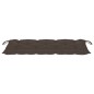 vidaXL Panca da Giardino con Cuscino 120 cm in Bambù vidaXL Panca da Giardino con Cuscino 120 cm in Bambù