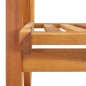 vidaXL Sedia a Dondolo con Cuscini in Legno Massello di Acacia vidaXL Sedia a Dondolo con Cuscini in Legno Massello di Acacia