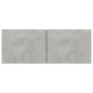 Mobile TV Grigio Cemento 80x30x30 cm in Truciolato Mobile TV Grigio Cemento 80x30x30 cm in Truciolato