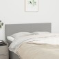 vidaXL Testiere 2 pz Grigio Chiaro 72x5x78/88 cm in Tessuto vidaXL Testiere 2 pz Grigio Chiaro 72x5x78/88 cm in Tessuto