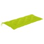 vidaXL Panca da Giardino con Cuscino 120 cm in Bambù vidaXL Panca da Giardino con Cuscino 120 cm in Bambù