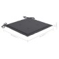 vidaXL Set da Pranzo da Giardino 5 pz Pieghevole con Cuscini in Bambù vidaXL Set da Pranzo da Giardino 5 pz Pieghevole con Cuscini in Bambù