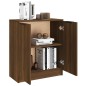 vidaXL Credenza Rovere Marrone 60x30x70 cm in Legno tecnico vidaXL Credenza Rovere Marrone 60x30x70 cm in Legno tecnico