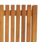 vidaXL Lettino Prendisole con Cuscino in Legno Massello di Acacia vidaXL Lettino Prendisole con Cuscino in Legno Massello di Acacia
