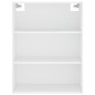 vidaXL Credenza Bianca 69,5x34x180 cm in Legno Multistrato vidaXL Credenza Bianca 69,5x34x180 cm in Legno Multistrato