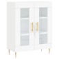 vidaXL Credenza Bianca 69,5x34x180 cm in Legno Multistrato vidaXL Credenza Bianca 69,5x34x180 cm in Legno Multistrato