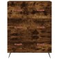 vidaXL Credenza Rovere Fumo 69,5x34x180 cm in Legno Multistrato vidaXL Credenza Rovere Fumo 69,5x34x180 cm in Legno Multistrato