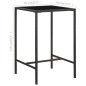 vidaXL Set Bar da Giardino 3 pz con Cuscini Polyrattan Marrone