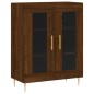 vidaXL Credenza Rovere Marrone 69,5x34x180 cm in Legno Multistrato vidaXL Credenza Rovere Marrone 69,5x34x180 cm in Legno Multistrato