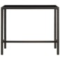 vidaXL Set da Bar da Giardino 7 pz con Cuscini in Polyrattan Marrone vidaXL Set da Bar da Giardino 7 pz con Cuscini in Polyrattan Marrone