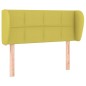 Testiera ad Orecchio Verde 83 x 23 x 78/88 cm in Similpelle Testiera ad Orecchio Verde 83 x 23 x 78/88 cm in Similpelle