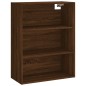 vidaXL Credenza Rovere Marrone 69,5x34x180 cm in Legno Multistrato vidaXL Credenza Rovere Marrone 69,5x34x180 cm in Legno Multistrato