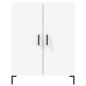 vidaXL Credenza Bianca 69,5x34x180 cm in Legno Multistrato vidaXL Credenza Bianca 69,5x34x180 cm in Legno Multistrato