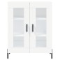 vidaXL Credenza Bianca 69,5x34x180 cm in Legno Multistrato vidaXL Credenza Bianca 69,5x34x180 cm in Legno Multistrato