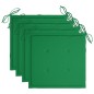vidaXL Sedie da Pranzo da Esterni con Cuscini 3 pz Massello di Acacia vidaXL Sedie da Pranzo da Esterni con Cuscini 3 pz Massello di Acacia