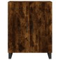 vidaXL Credenza Rovere Fumo 69,5x34x180 cm in Legno Multistrato vidaXL Credenza Rovere Fumo 69,5x34x180 cm in Legno Multistrato