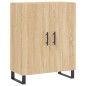 vidaXL Credenza Rovere Sonoma 69,5x34x180 cm in Legno Multistrato vidaXL Credenza Rovere Sonoma 69,5x34x180 cm in Legno Multistrato