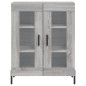 vidaXL Credenza Grigio Sonoma 69,5x34x180 cm in Legno Multistrato vidaXL Credenza Grigio Sonoma 69,5x34x180 cm in Legno Multistrato
