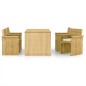 vidaXL Set Pranzo da Giardino 5pz con Cuscini Legno di Pino Impregnato vidaXL Set Pranzo da Giardino 5pz con Cuscini Legno di Pino Impregnato