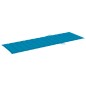 vidaXL Lettino da Giardino con Cuscino Blu Legno Pino Impregnato vidaXL Lettino da Giardino con Cuscino Blu Legno Pino Impregnato