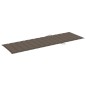 vidaXL Lettino da Giardino con Tavolino Cuscino Legno Pino Impregnato vidaXL Lettino da Giardino con Tavolino Cuscino Legno Pino Impregnato