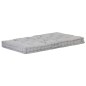 Cuscini per Pallet e Pavimento 2 pz in Cotone Grigio Cuscini per Pallet e Pavimento 2 pz in Cotone Grigio