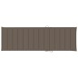 vidaXL Lettino da Giardino con Tavolino Cuscino Legno Pino Impregnato vidaXL Lettino da Giardino con Tavolino Cuscino Legno Pino Impregnato
