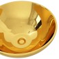 vidaXL Lavandino 32,5x14 cm in Ceramica Oro vidaXL Lavandino 32,5x14 cm in Ceramica Oro