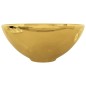 vidaXL Lavandino 32,5x14 cm in Ceramica Oro vidaXL Lavandino 32,5x14 cm in Ceramica Oro