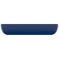 vidaXL Lavabo Lusso Rettangolare Blu Scuro Opaco 71x38 cm in Ceramica vidaXL Lavabo Lusso Rettangolare Blu Scuro Opaco 71x38 cm in Ceramica