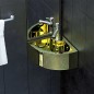 vidaXL Lavandino con Troppopieno 45x32x12,5 cm in Ceramica Oro vidaXL Lavandino con Troppopieno 45x32x12,5 cm in Ceramica Oro