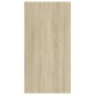 Set di Mobili Porta TV 4 pz Rovere Sonoma in Legno Multistrato Set di Mobili Porta TV 4 pz Rovere Sonoma in Legno Multistrato