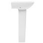 vidaXL Lavandino a Colonna in Ceramica Bianca 580x470x200 mm vidaXL Lavandino a Colonna in Ceramica Bianca 580x470x200 mm