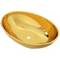 vidaXL Lavandino 40x33x13,5 cm in Ceramica Oro vidaXL Lavandino 40x33x13,5 cm in Ceramica Oro