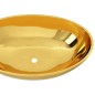 vidaXL Lavandino 40x33x13,5 cm in Ceramica Oro vidaXL Lavandino 40x33x13,5 cm in Ceramica Oro