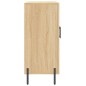 vidaXL Credenza Rovere Sonoma 90x34x80 cm in Legno Multistrato vidaXL Credenza Rovere Sonoma 90x34x80 cm in Legno Multistrato