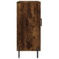 vidaXL Credenza Rovere Fumo 90x34x80 cm in Legno Multistrato vidaXL Credenza Rovere Fumo 90x34x80 cm in Legno Multistrato