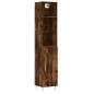 vidaXL Credenza Rovere Fumo 34,5x34x180 cm in Legno Multistrato vidaXL Credenza Rovere Fumo 34,5x34x180 cm in Legno Multistrato