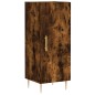 vidaXL Credenza Rovere Fumo 34,5x34x180 cm in Legno Multistrato vidaXL Credenza Rovere Fumo 34,5x34x180 cm in Legno Multistrato
