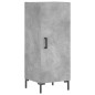 vidaXL Credenza Grigio Cemento 34,5x34x180 cm in Legno Multistrato vidaXL Credenza Grigio Cemento 34,5x34x180 cm in Legno Multistrato
