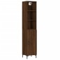 vidaXL Credenza Rovere Marrone 34,5x34x180 cm in Legno Multistrato vidaXL Credenza Rovere Marrone 34,5x34x180 cm in Legno Multistrato