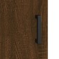 vidaXL Credenza Rovere Marrone 34,5x34x180 cm in Legno Multistrato vidaXL Credenza Rovere Marrone 34,5x34x180 cm in Legno Multistrato