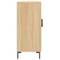 vidaXL Credenza Rovere Sonoma 90x34x80 cm in Legno Multistrato vidaXL Credenza Rovere Sonoma 90x34x80 cm in Legno Multistrato